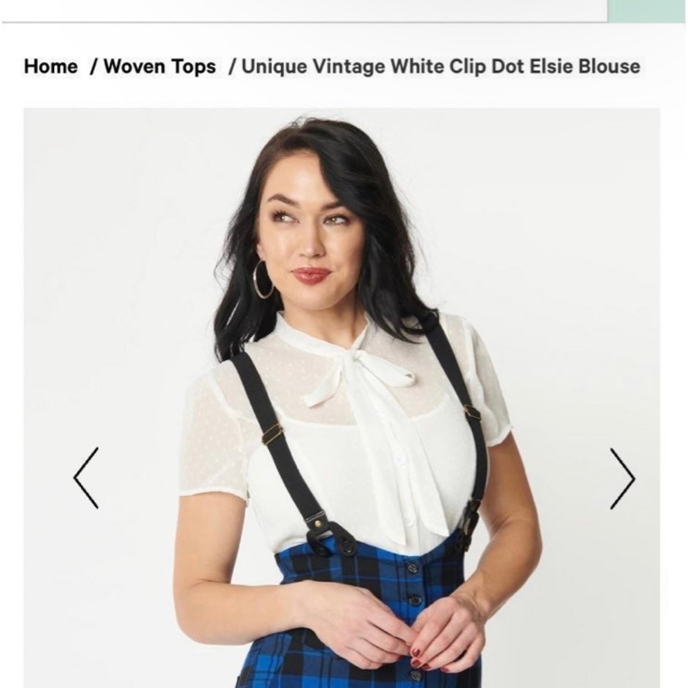 Unique vintage button down top